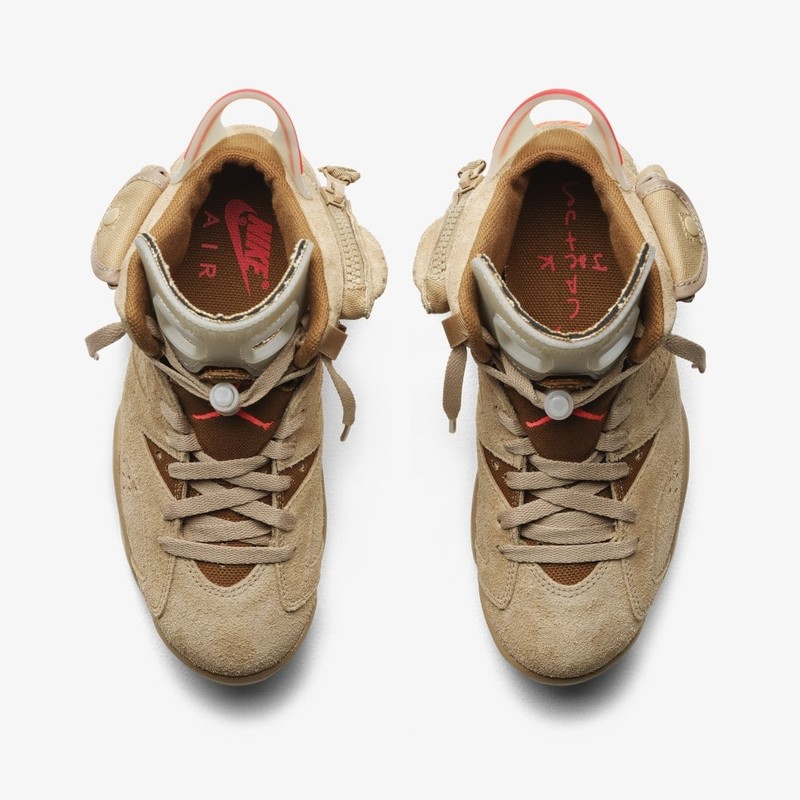 DH0690 | Travis Scott x Air Jordan 6 British Khaki | 200 | Cheap